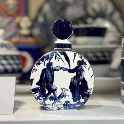 Profumatore stile vintage blue e bianco Baci Milano