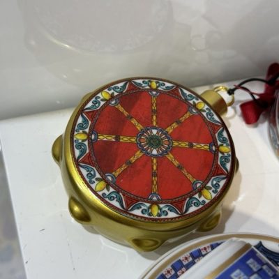 Tamburello da esposizione con gancio Baci Milano