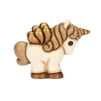 Unicorno in ceramica