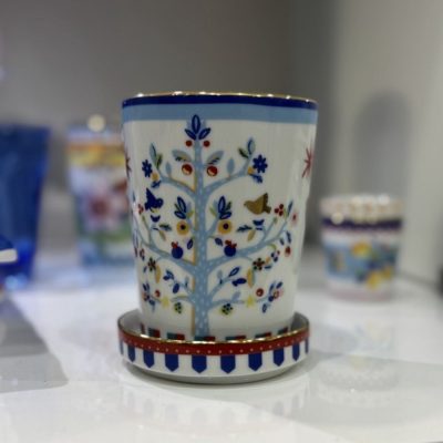 Tazza con coperchio/piattino Baci Milano linea Mamma mia