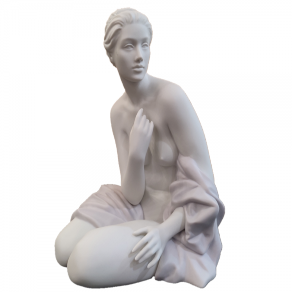 Figurina Donna Bagnante seduta
