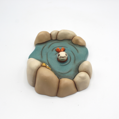 Laghetto con pesciolino in ceramica PC