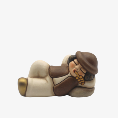 Pastore dormiente in ceramica pc