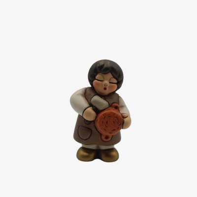 Venditore di pentole in ceramica presepe classico